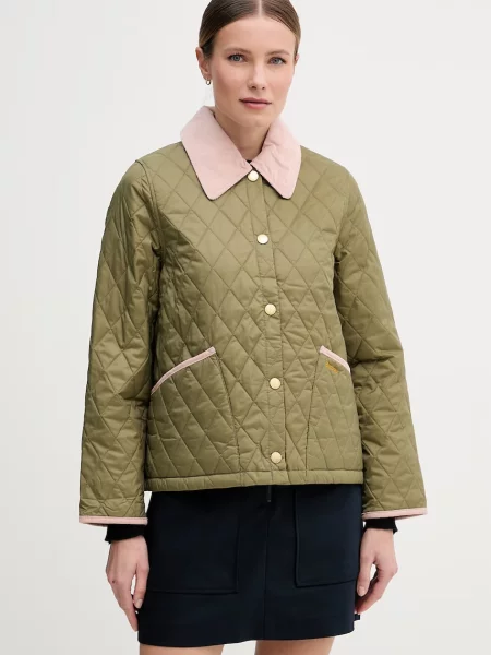 Barbour geacă petrecută pentru femei Liddesdale verde