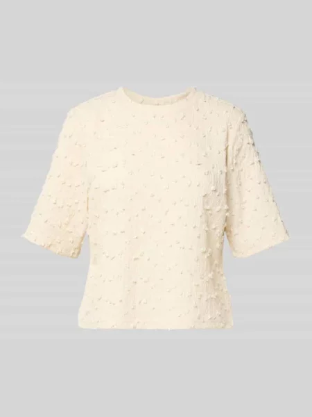 T-shirt z ozdobnym obszyciem Jake*s Collection