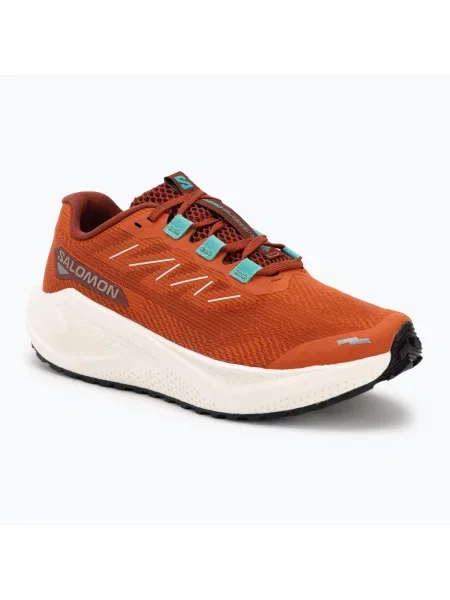 Дамски обувки за бягане Salomon Aero Blaze 3 GRVL burnt ochre/vanilla ice кафяво