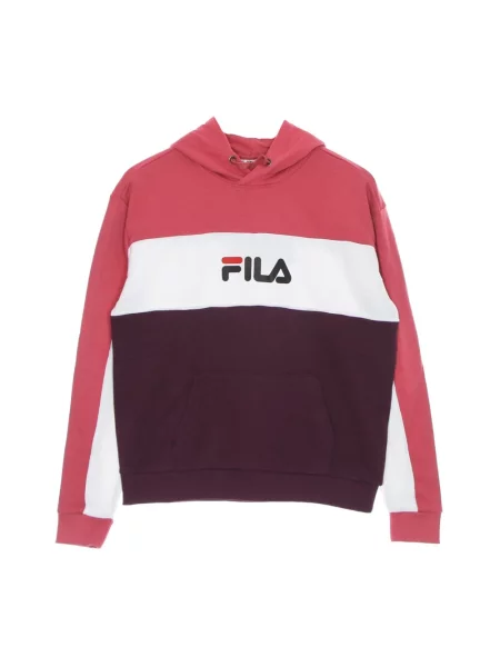 Bluza z kapturem Fila w kwiatki z kapturem