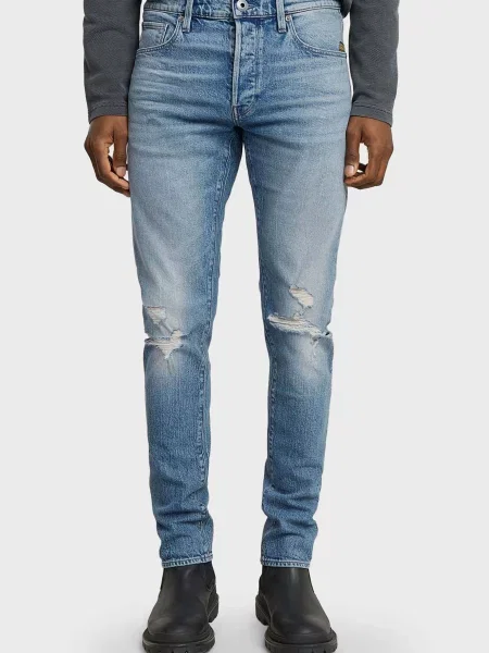Джинси G-star Raw блакитні