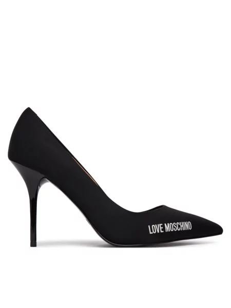 Szpilki LOVE MOSCHINO czarna