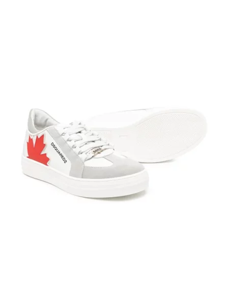 Sneakersy dziecięce Dsquared2 białe