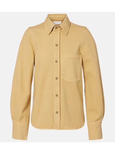 Cămașă Victoria Beckham galben