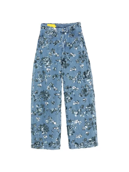 Blugi Marques'almeida cu paiete albastru