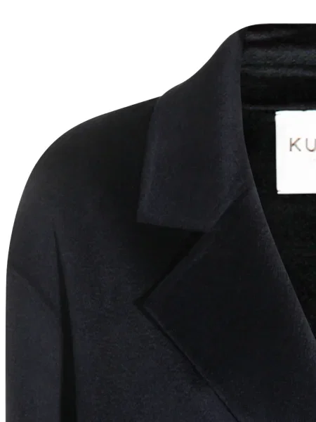 Вълнено палто Kujten синьо