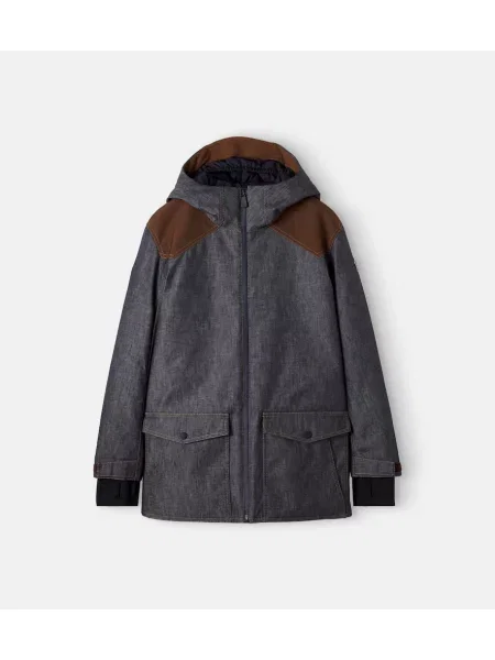 Gyerek farmer dzseki Moncler Grenoble Enfant szürke