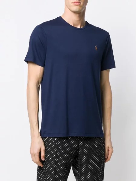 Tričko Polo Ralph Lauren s výšivkou modré