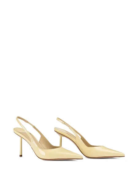 Pantofi cu toc Le Silla slingback galben