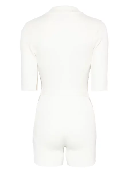 Papuci Adidas tricotate alb