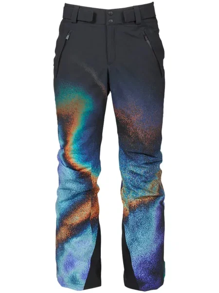 Pantaloni de trening Aztech Mountain cu imagine albastru