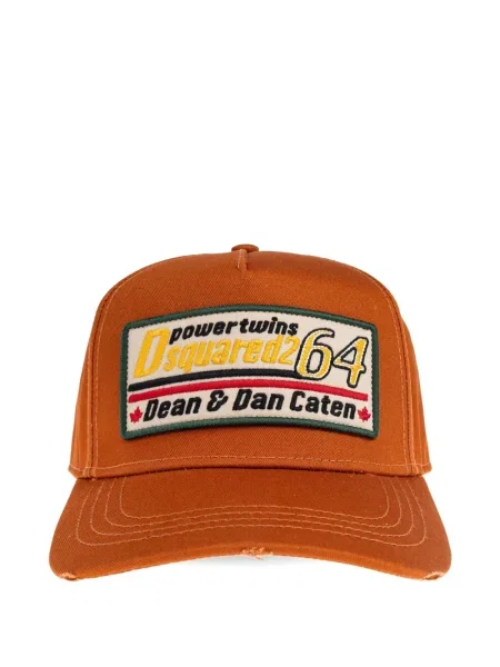 Șapcă Dsquared2 portocaliu