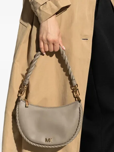 Portofel Michael Michael Kors cu imprimeu geometric roșu