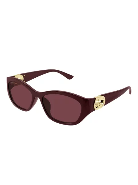 Ochelari de soare Gucci Eyewear cu autograf roșu