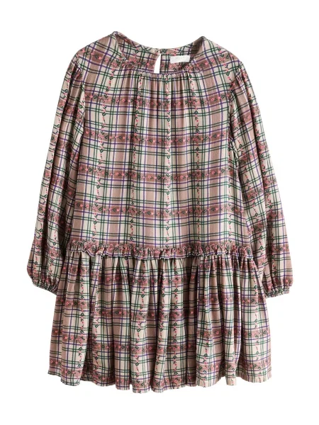 Next Rochie maro / maro deschis / iarbă / roz deschis verde