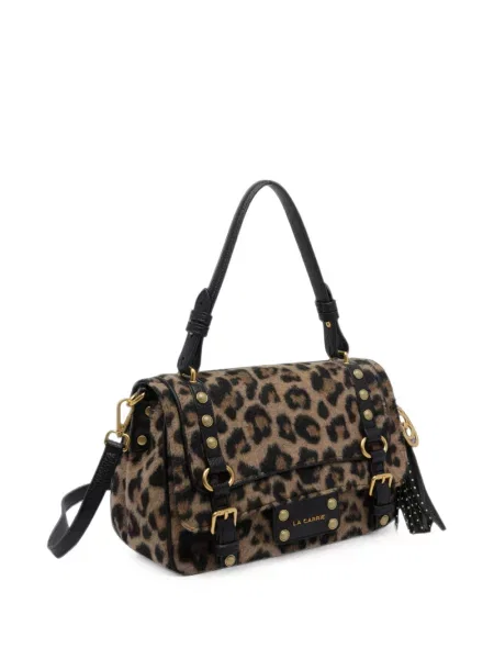 Geantă La Carrie cu imagine cu model leopard maro