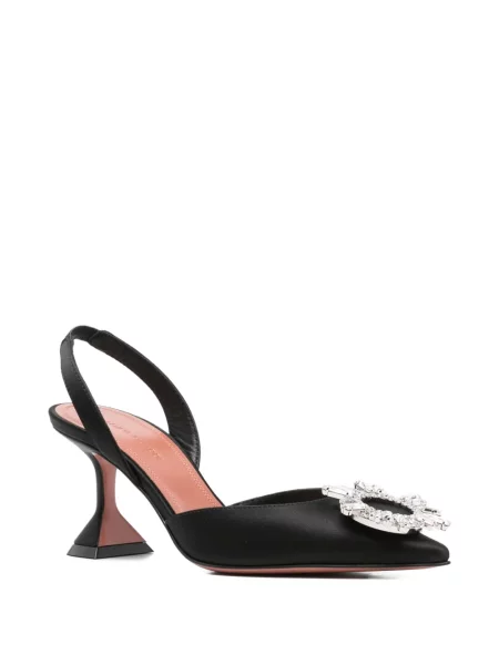 Pantofi cu toc Amina Muaddi negru