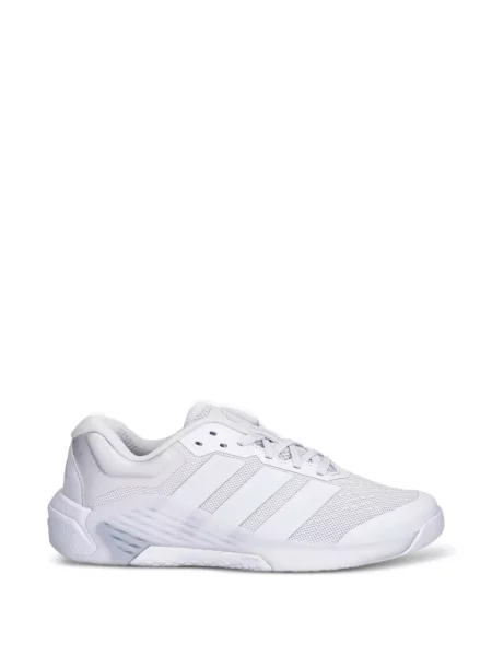 Trčanje remenčić hlače Adidas s cvjetnim printom smeđa