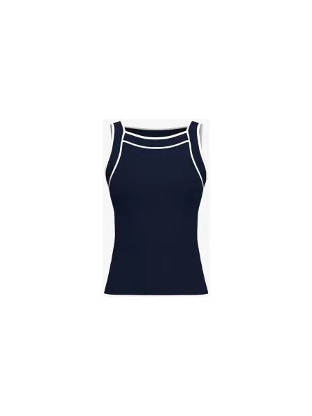 Top Linea Emme Marella albastru