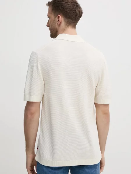 Tommy Hilfiger polo beżowa