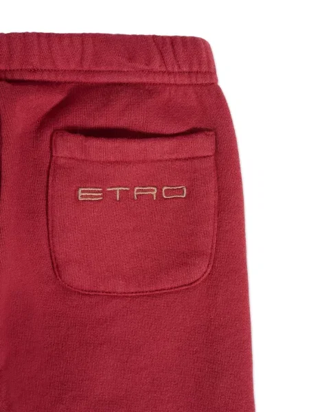 Spodnie dresowe dziecięce Etro czerwone