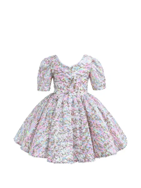 Sukienka mini dziecięca Mimi Tutu różowa