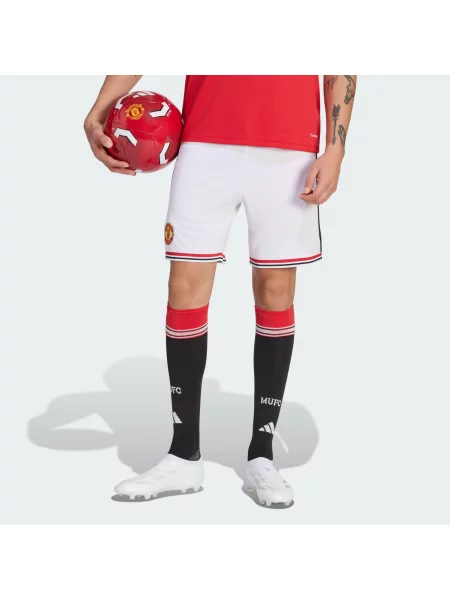 Spodenki podstawowe Manchester United białe