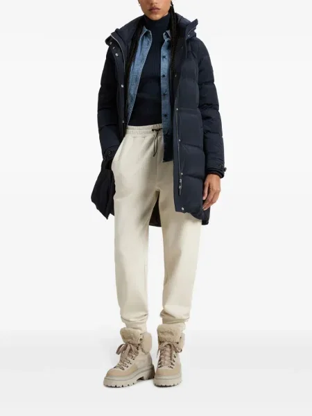 Geacă cu puf Woolrich albastru