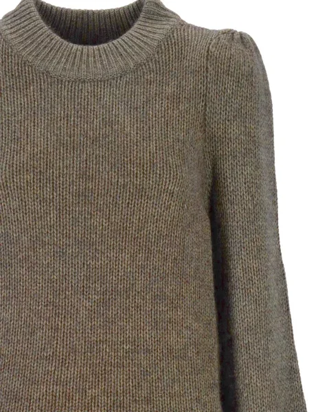 Pulover Madeleine Thompson de lână maro