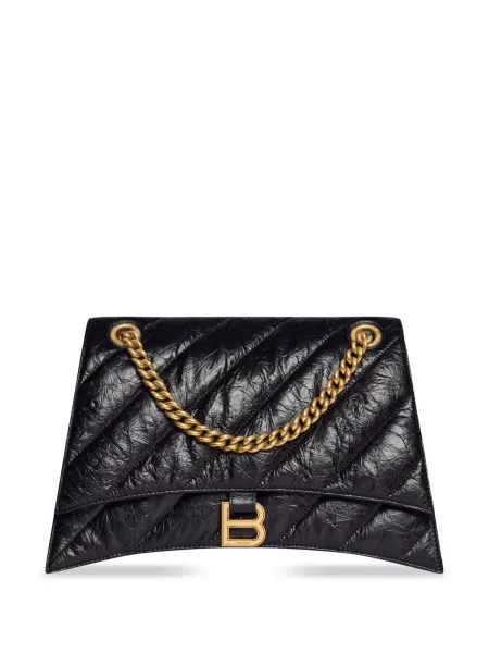 Torbica Balenciaga Crush crna