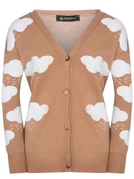 Sweter Dewberry szary