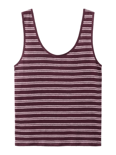 MANGO Top pastel / roşu închis roz