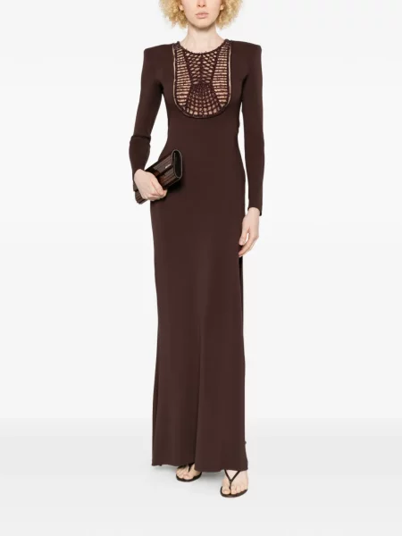 Maxi rochie maxi Elisabetta Franchi de costum roșu