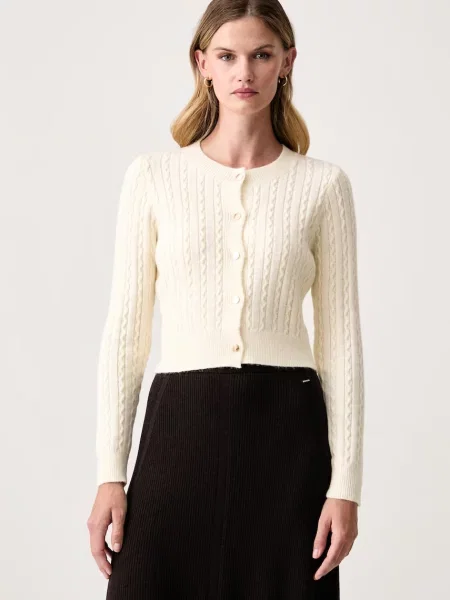 Fracomina cardigan pentru femei bej