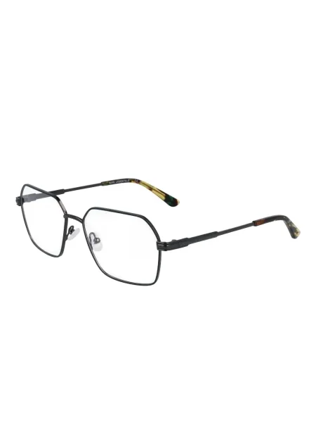 Ochelari de soare Karl Lagerfeld cu imprimeu geometric negru