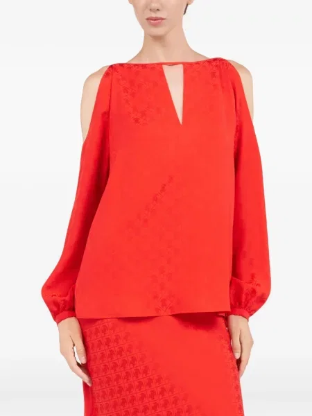 Bluză Roberto Cavalli roșu