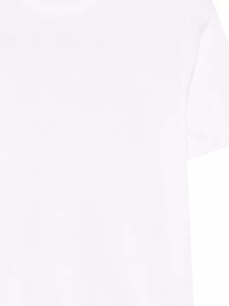 Tricou Diktat tricotate alb