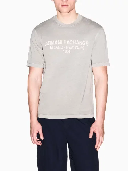 Футболка Armani Exchange бежевий