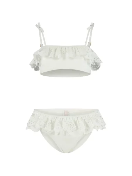 Bikini dziecięce Zimmermann białe