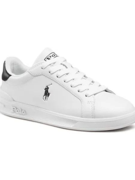 POLO RALPH LAUREN De piele teniși HRT CT II alb
