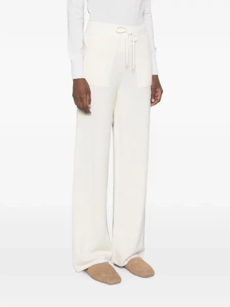 Pantaloni Max Mara cu cordon alb