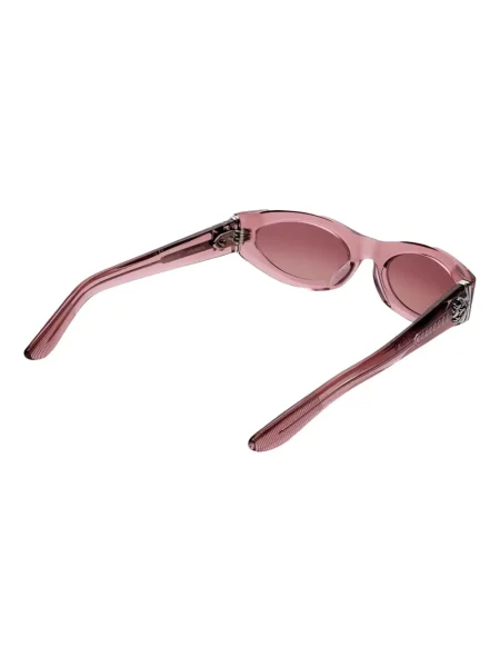 Ochelari de soare Chrome Hearts cu motiv cu inimi roz