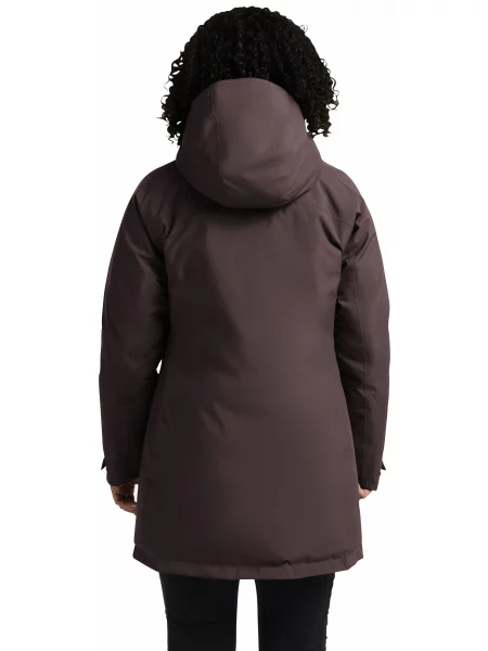 Пуховик Jack Wolfskin Icecape фіолетовий