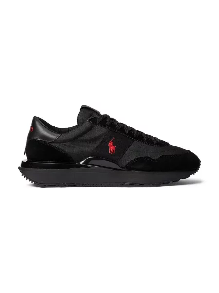 Polo Ralph Lauren Sneakers Train 89 μαύρο