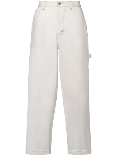 Blugi drepți Maison Margiela alb