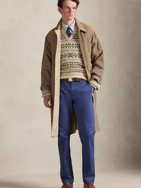 Polo Ralph Lauren штани straight з бавовною