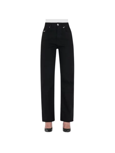Proste jeansy Tramarossa czarne