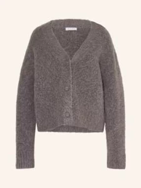 Mrs & Hugs Kardigan Z Alpaki grau szary