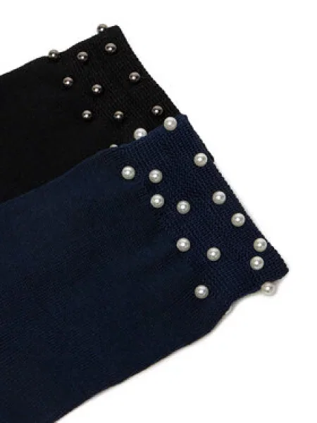 Nine West Ponožky 2 PACK Barevná černé