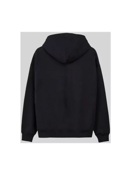 Bluza z kapturem Y-3 z logo czarna